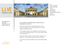 Tablet Screenshot of live-immobilien.com